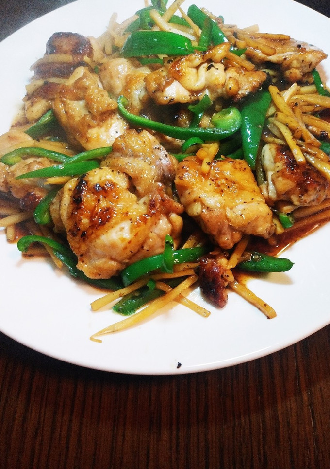 簡単☆鶏肉の青椒肉絲-レシピのメイン写真