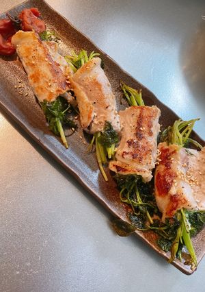豚肉・三つ葉巻き-レシピのメイン写真