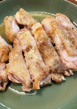鳥もものソテー アンチョビバターソース-レシピのメイン写真