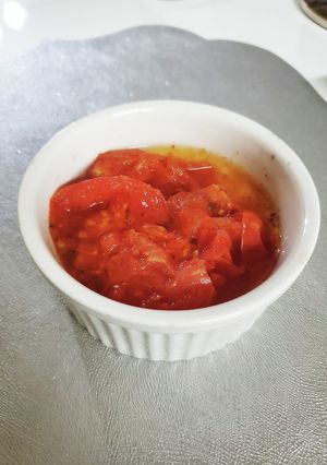 出汁トマトの茶碗蒸し-レシピのメイン写真