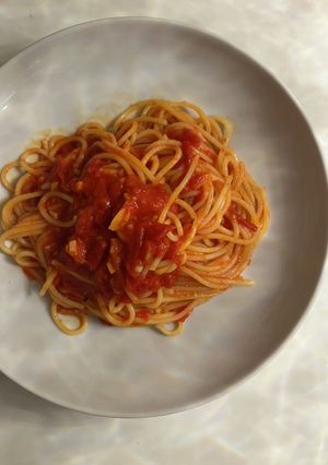 シンプルなトマトのパスタソース-レシピのメイン写真
