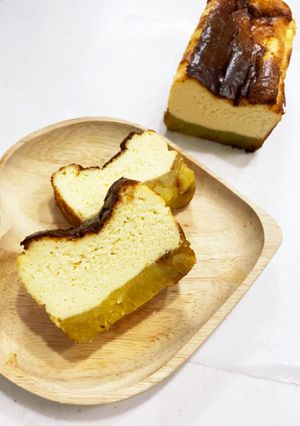 焼き芋で二層のバスクチーズケーキ!-レシピのメイン写真