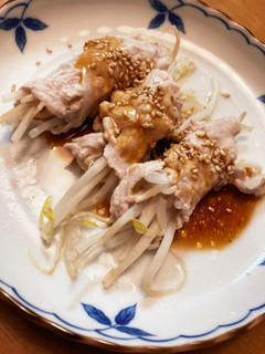 レンジでチンするだけ☆もやしの豚肉巻き-レシピのメイン写真
