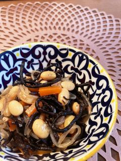 シロさんの大豆入りひじき煮-レシピのメイン写真