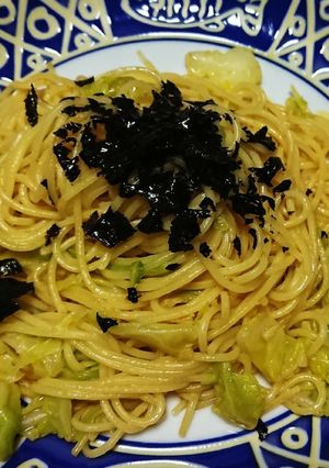 春キャベツのパスタうにバター和え-レシピのメイン写真