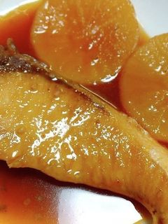 焼肉のタレでブリと大根の甘辛煮-レシピのメイン写真
