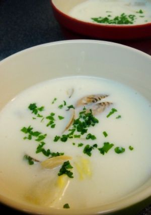 あさりの旨みがじわっ★白菜クリームスープ-レシピのメイン写真