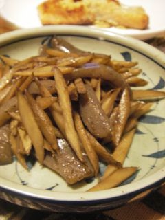 和みの味☆ごぼうとこんにゃくの炒り煮-レシピのメイン写真