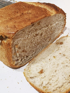 【HB】ふわふわくるみ食パン-レシピのメイン写真
