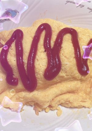 家に卵と米しかない時のオムライス-レシピのメイン写真