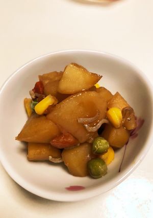 ホットクックで無水じゃがベジ煮-レシピのメイン写真