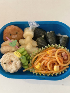 すみっコ きれいなホコリ とんかつ 弁当-レシピのメイン写真