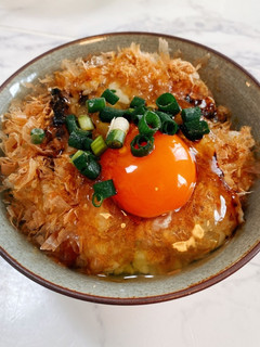 ねこねこTKG【鰹節+たまごかけごはん】-レシピのメイン写真