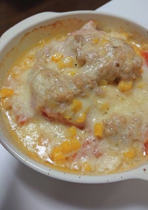 トマトチーズ焼き-レシピのメイン写真