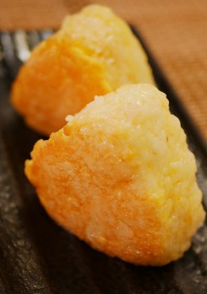 子供の頃から食べてた卵おにぎり-レシピのメイン写真