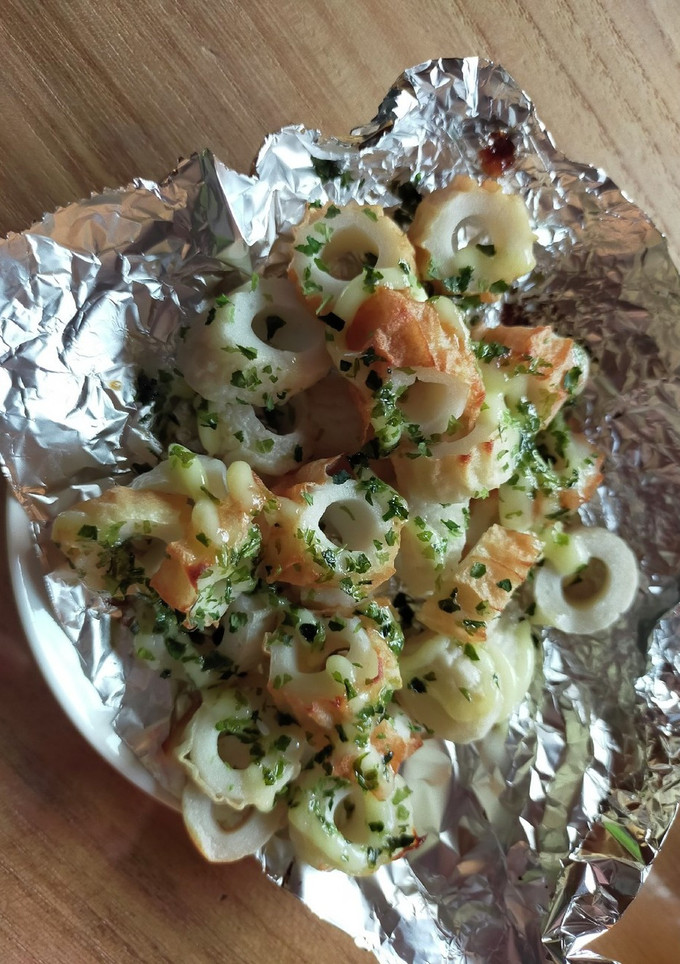 簡単おつまみ！ちくわの磯辺焼き-レシピのメイン写真