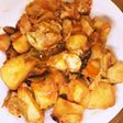 電気圧力鍋で鶏肉のトマトサワークリーム煮