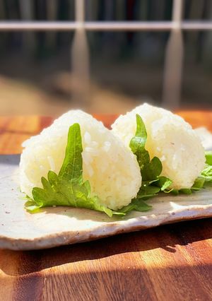 爽やか◇◆大葉巻き塩むすび-レシピのメイン写真