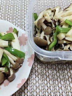きのこと塩昆布の作り置きおかず-レシピのメイン写真
