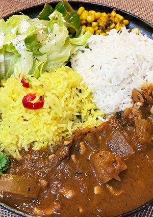 イカ塩辛と冬瓜のスパイスカレー-レシピのメイン写真