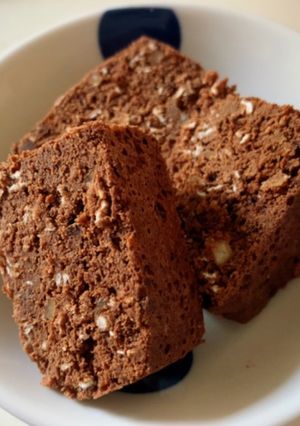 低糖質オヤツ☆ブラウニー風プロテインバー-レシピのメイン写真