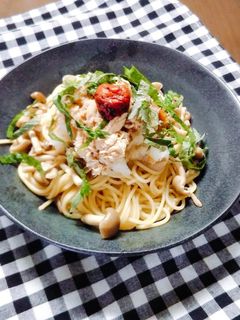 梅おろし和風パスタ-レシピのメイン写真