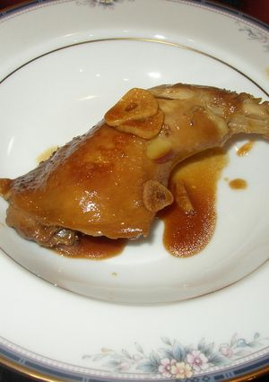 骨付きモモ肉の和風煮込み-レシピのメイン写真