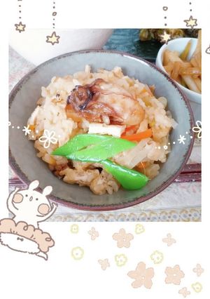 【土鍋で】ほっこり牡蠣の炊き込みご飯-レシピのメイン写真