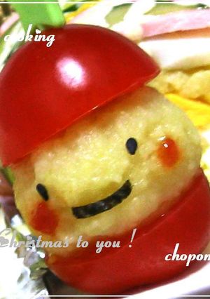 ミニトマトサンタ❤-レシピのメイン写真
