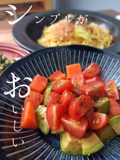 トマトとアボカドの美肌サラダ-レシピのメイン写真