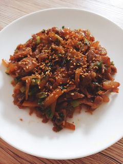 豚肉と大根の甘辛炒め-レシピのメイン写真
