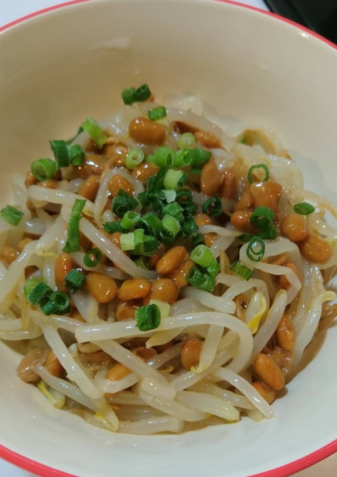 簡単！美味♪もやしと納豆のわさポン和え♪-レシピのメイン写真