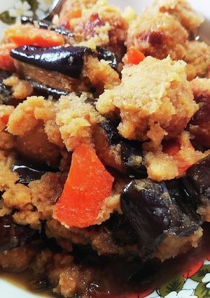 味付け簡単☆なすと肉団子のみぞれ炒め煮-レシピのメイン写真