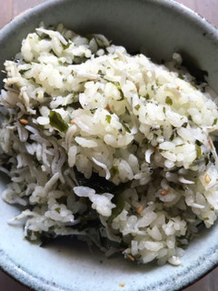 しらすのわかめご飯-レシピのメイン写真