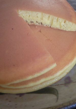 ★小麦粉で簡単！フワフワホットケーキ★-レシピのメイン写真