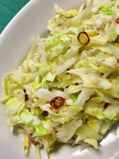 春キャベツとアンチョビのホットサラダ-レシピのメイン写真