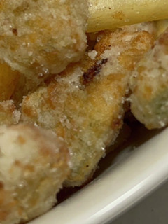 少量油ですぐ!輪切りオクラの唐揚げ-レシピのメイン写真