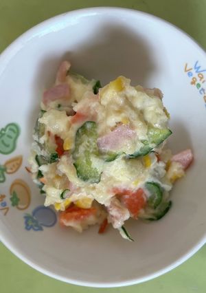 【保育園給食】ポテトサラダ-レシピのメイン写真
