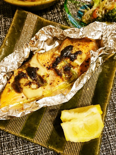 鮭の青のりマヨホイル焼き-レシピのメイン写真