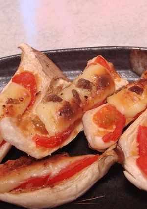 あっという間のエリンギＰｉｚｚａ風-レシピのメイン写真