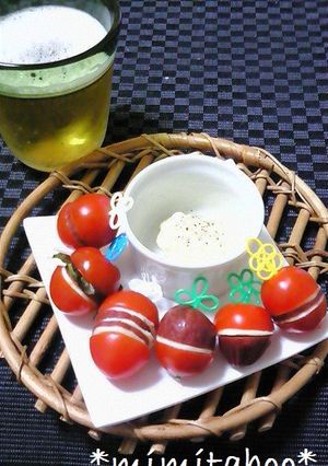 ミニトマト○スパイシー○ピック-レシピのメイン写真