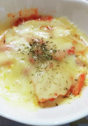 オートミールのチャーハン風キムチーズ-レシピのメイン写真