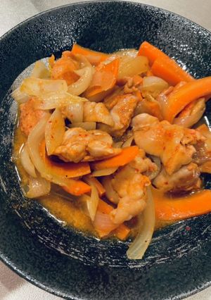 鶏肉のキムチ漬け-レシピのメイン写真