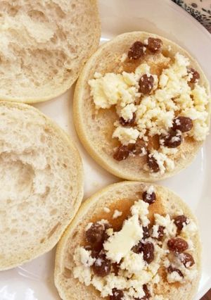 レーズンバターきなこサンド-レシピのメイン写真