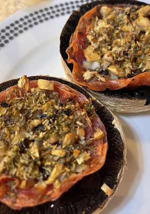 ジャンボマッシュルームの香り焼き-レシピのメイン写真
