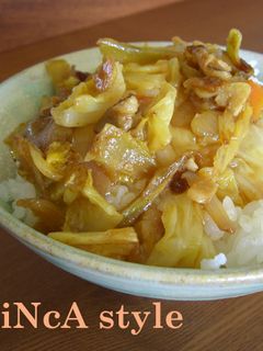 カレー味な野菜炒め-レシピのメイン写真
