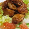 チキンソテーの甘辛マスタードソース