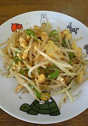 ☆もやしと卵の超簡単炒め物☆-レシピのメイン写真