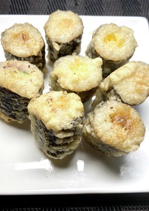 海苔巻きの天ぷら-レシピのメイン写真