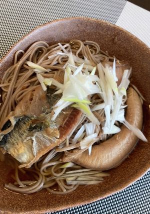 めんつゆと生にしんでつくるニシンそば-レシピのメイン写真